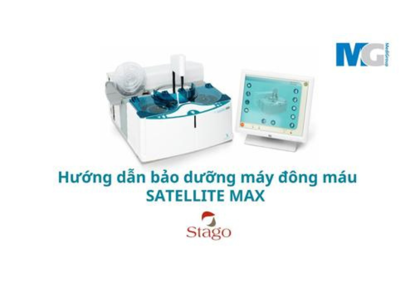 Hướng dẫn bảo dưỡng máy đông máu SATELLITE MAX - Stago